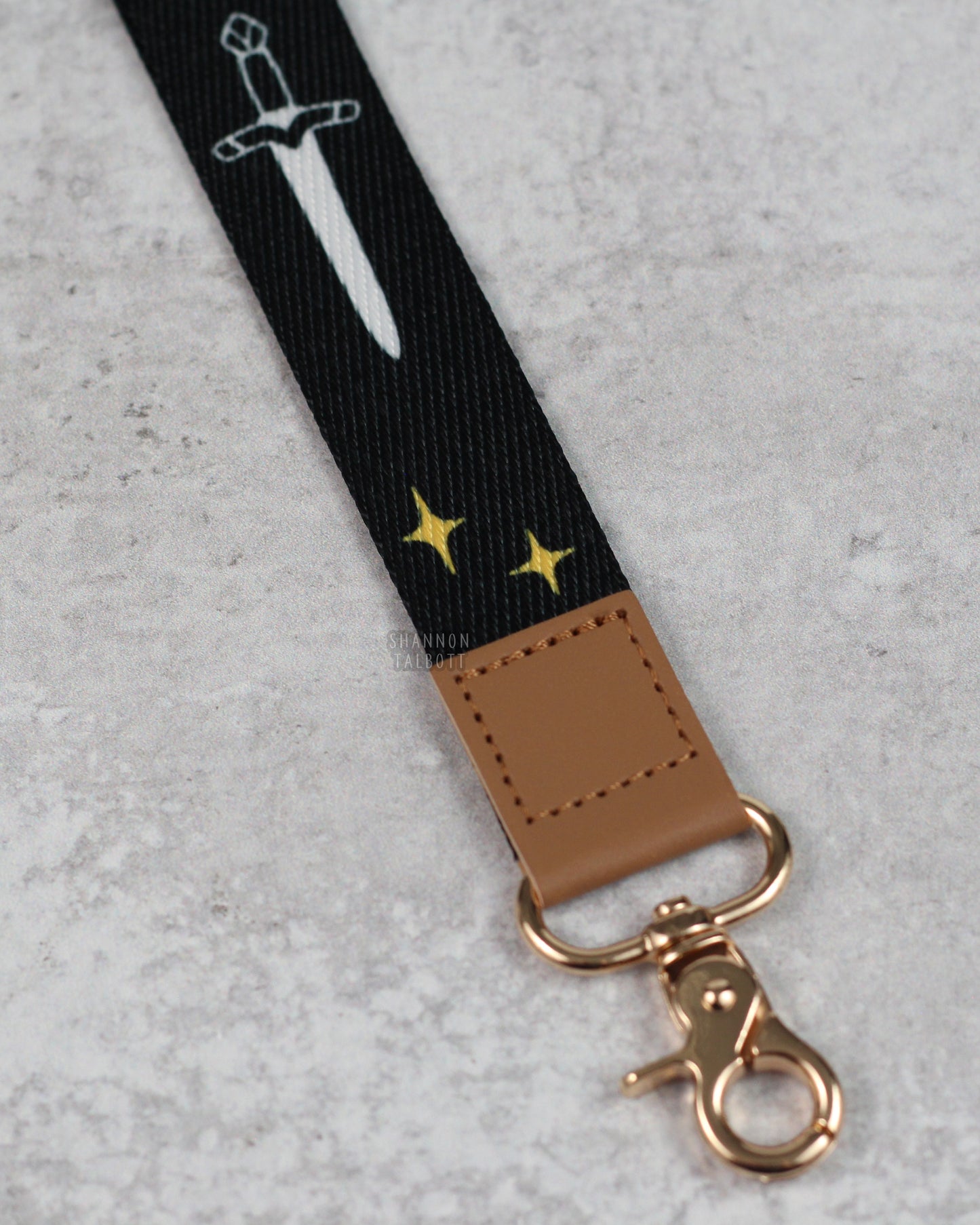 Ritual Dagger Lanyard Keychain