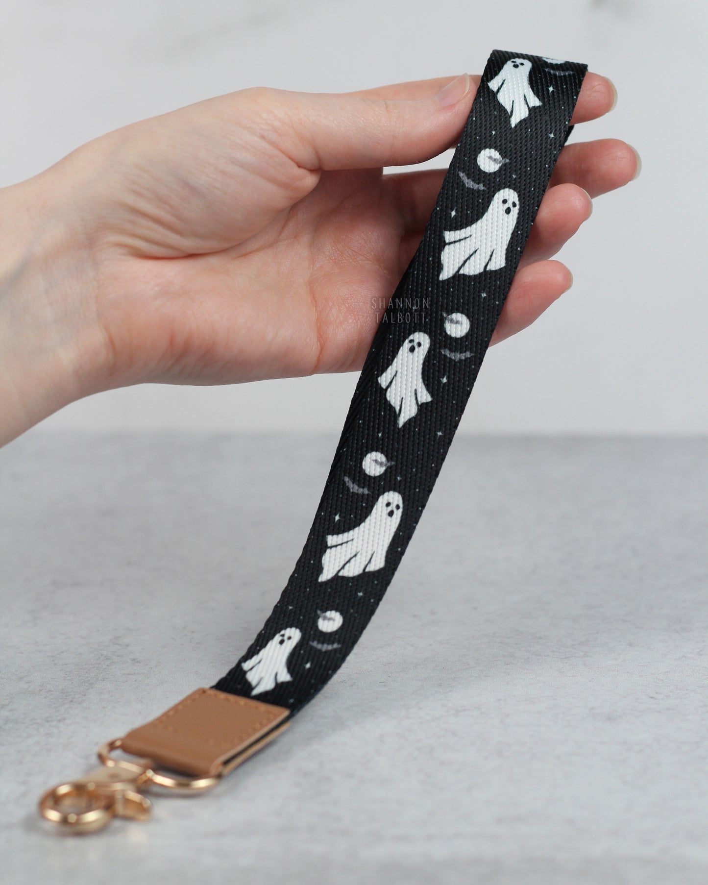 Ghost Duo Lanyard Keychain