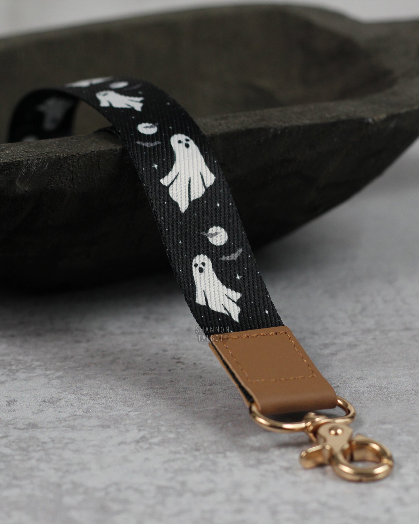 Ghost Duo Lanyard Keychain