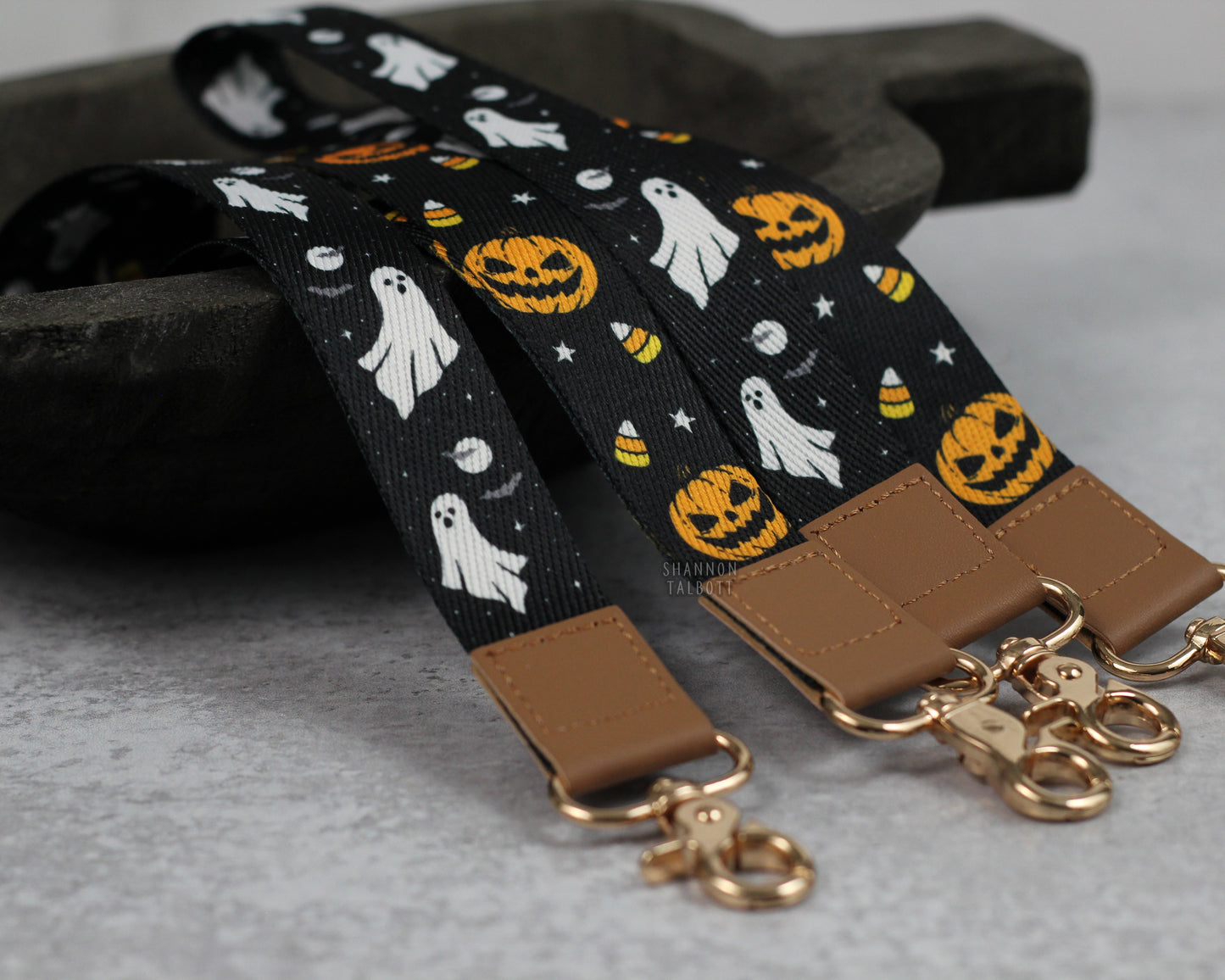 Ghost Duo Lanyard Keychain