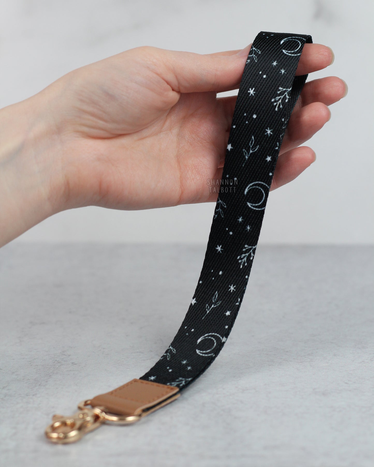 Moon & Stars Lanyard Keychain