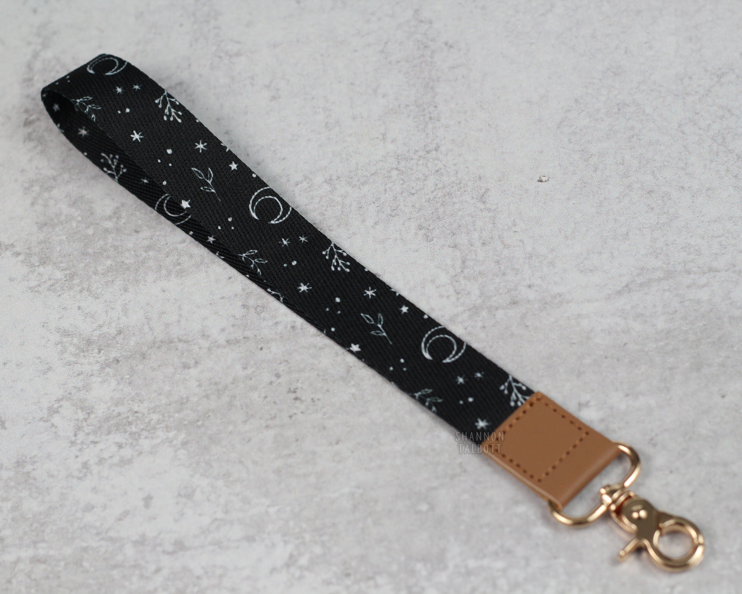 Moon & Stars Lanyard Keychain