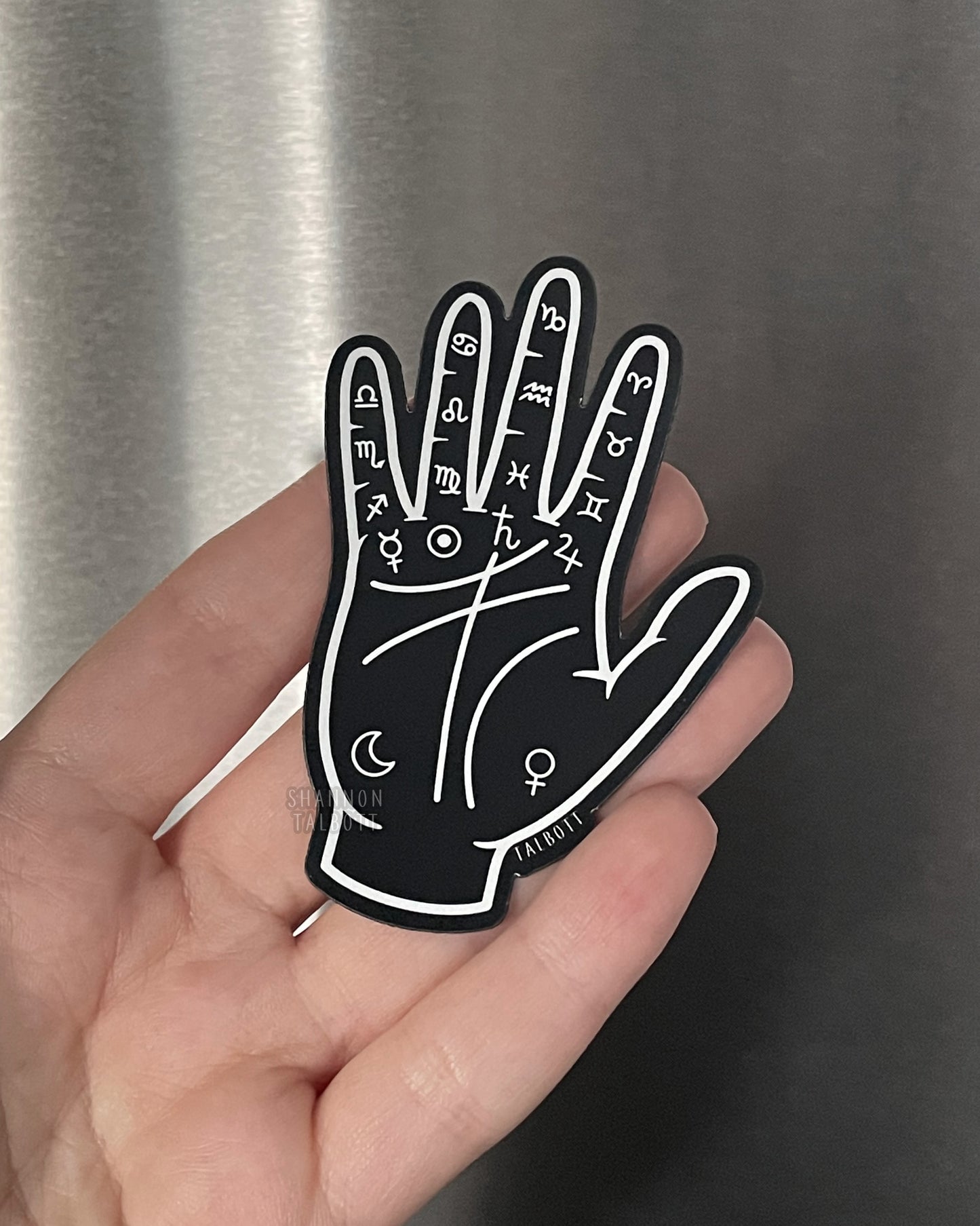 Palmistry Hand Refrigerator Magnet