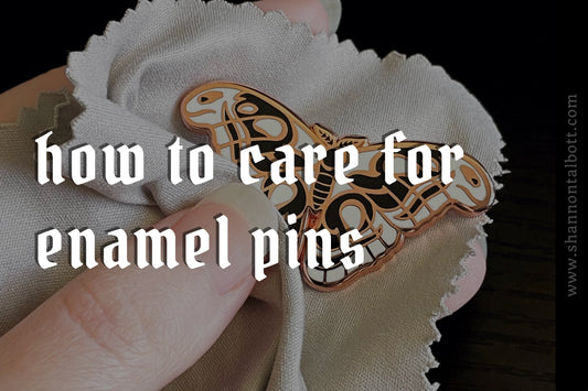 How to Care for Enamel Pins