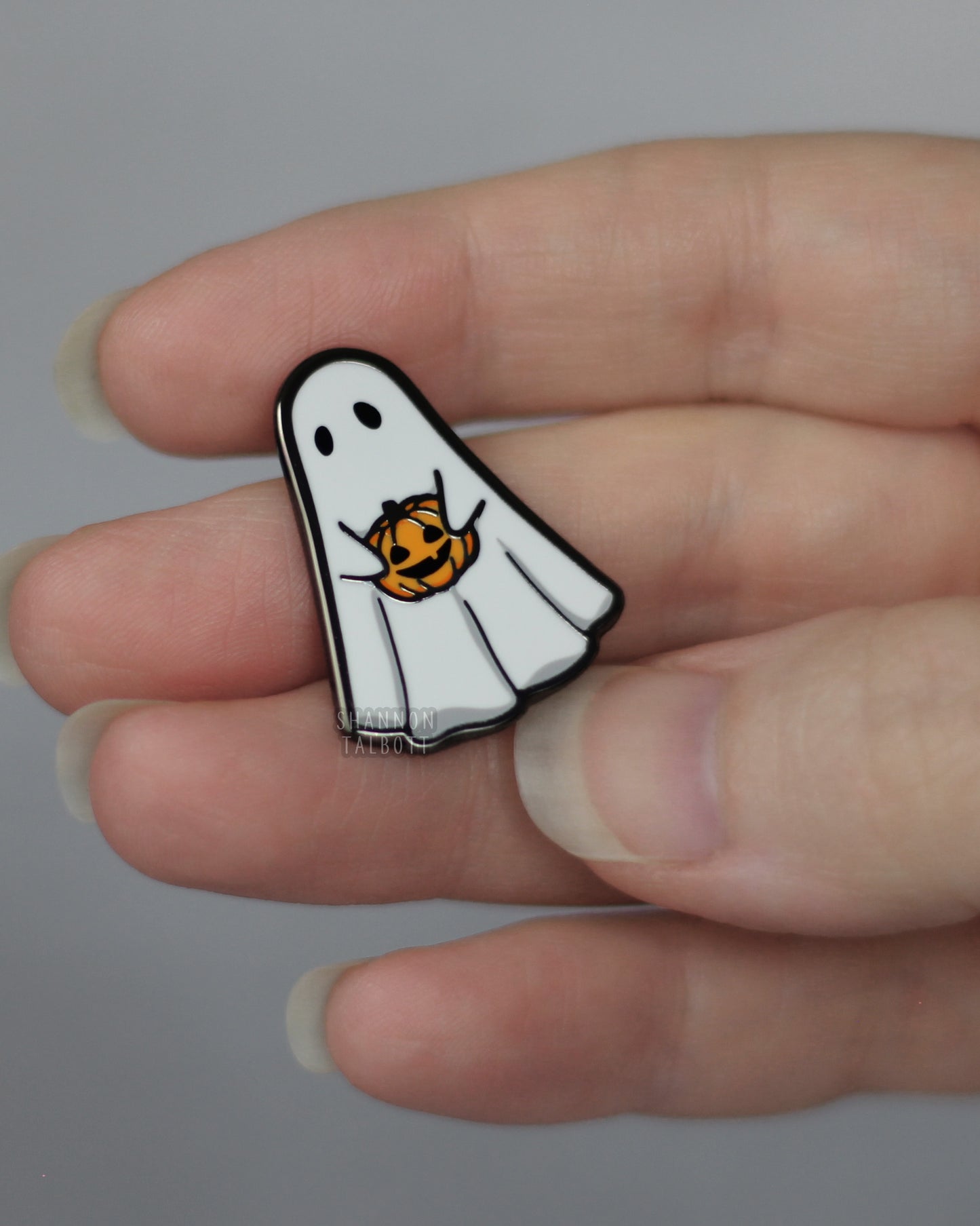 Halloween Ghost Enamel Pin